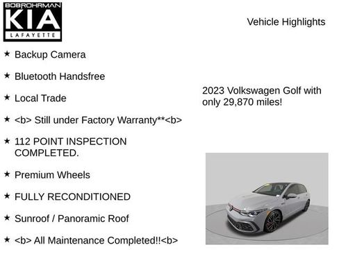Used 2023 Volkswagen GTI Autobahn FWD image 7