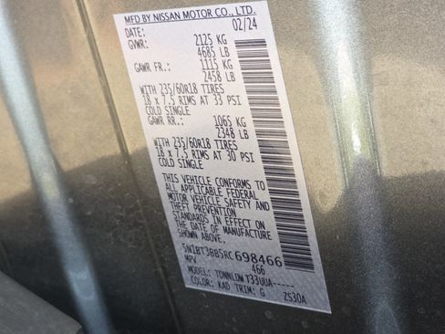Certified 2024 Nissan Rogue SV AWD/4WD image 35