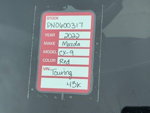 Used 2022 MAZDA CX-9 Touring AWD/4WD image 12