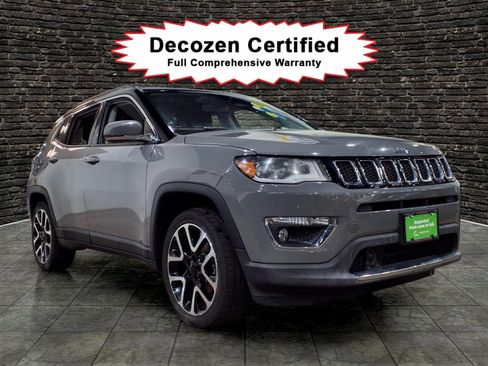 Certified 2021 Jeep Compass Limited w/ Sun and Sound Group AWD/4WD image 1