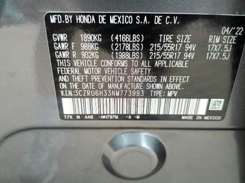 Used 2022 Honda HR-V LX image 50