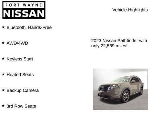 Used 2023 Nissan Pathfinder Platinum image 8