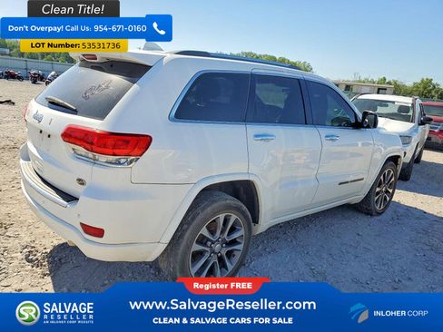 Used 2017 Jeep Grand Cherokee Overland RWD image 4
