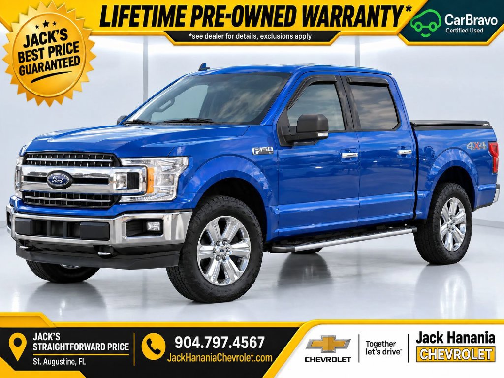Used 2018 Ford F150 XLT w/ Equipment Group 302A Luxury AWD/4WD image 3