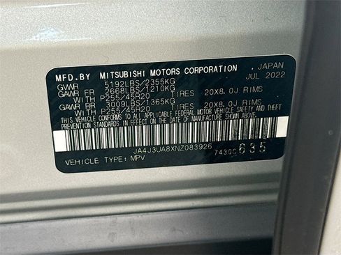 Used 2022 Mitsubishi Outlander SE image 35