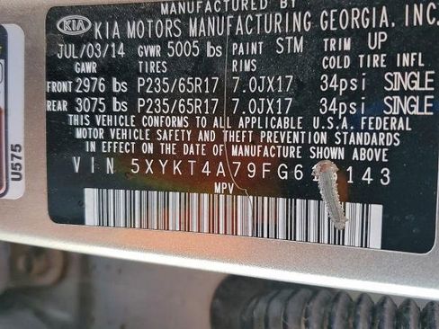 Used 2015 Kia Sorento LX image 16