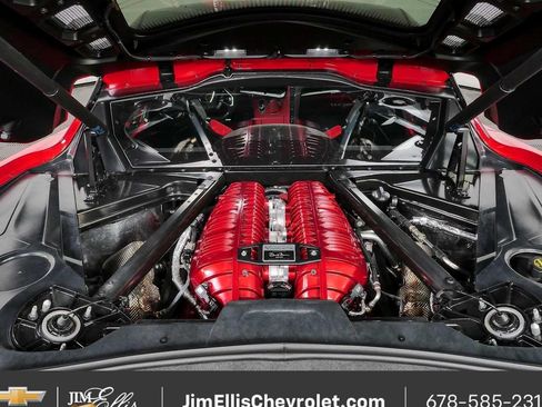 Used 2024 Chevrolet Corvette Z06 w/ Chrome Exterior Badge Package RWD image 27