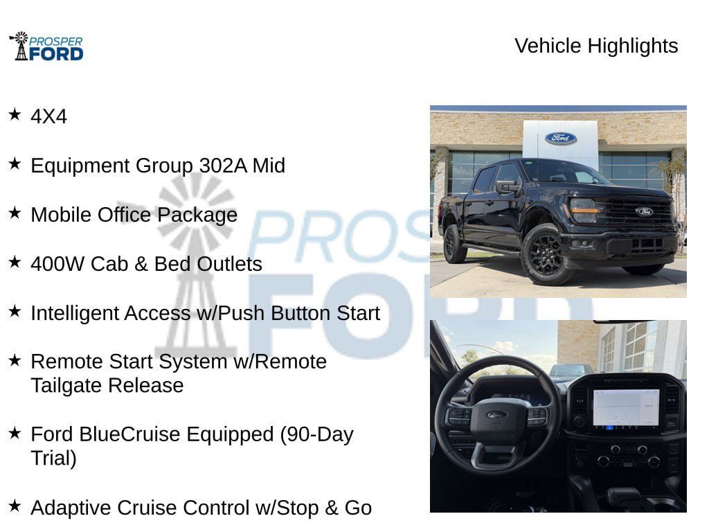 Used 2024 Ford F150 XLT w/ Equipment Group 302A MID AWD/4WD image 5