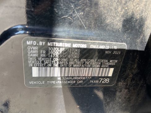 Used 2024 Mitsubishi Mirage ES image 18