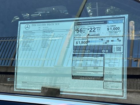 New 2026 Mercedes-Benz GLE 450e 4MATIC image 30