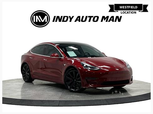 Used 2020 Tesla Model 3 Performance AWD/4WD image 1