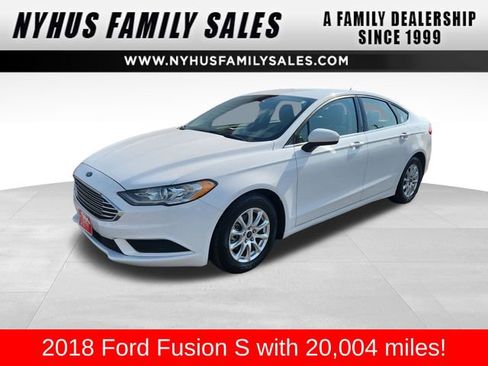 Used 2018 Ford Fusion S image 1