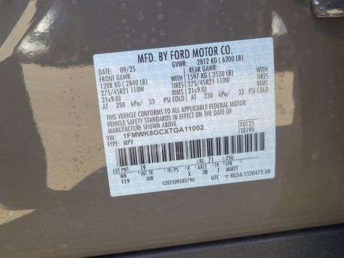 New 2026 Ford Explorer ST w/ Sun And Sound Package image 13