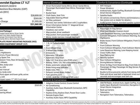 Certified 2026 Chevrolet Equinox LT FWD image 30
