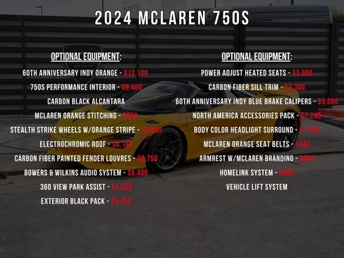 Used 2024 McLaren 750S image 5
