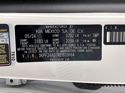 Used 2024 Kia Forte LXS w/ LXS Technology Package image 35