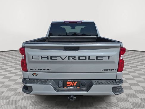 Used 2024 Chevrolet Silverado 1500 Custom w/ Turbomax Blackout Package AWD/4WD image 6