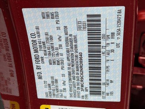 Used 2022 Ford Bronco Sport Outer Banks image 23