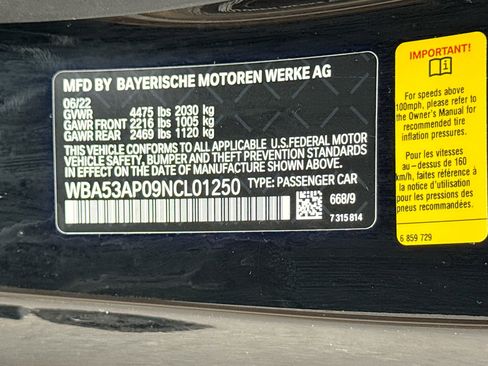 Used 2022 BMW 430i Coupe w/ Convenience Package RWD image 43