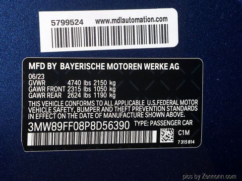 Certified 2023 BMW 330i xDrive Sedan w/ Premium Package AWD/4WD image 37