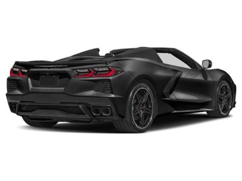Used 2024 Chevrolet Corvette Stingray Preferred Conv w/ Chrome Exterior Badge Package RWD image 2