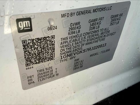 Used 2024 Chevrolet Traverse LT image 35