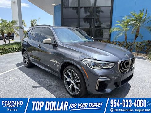 Used 2021 BMW X5 M50i w/ Executive Package AWD/4WD image 21