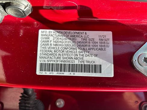 Used 2022 Honda Ridgeline RTL-E image 31