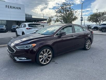 Used 2018 Ford Fusion Platinum