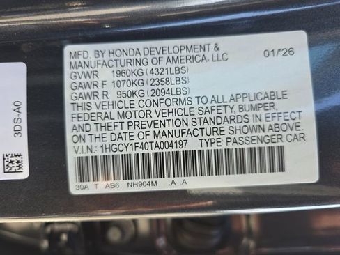 New 2026 Honda Accord SE image 36