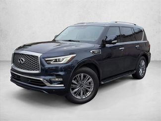 Used 2021 INFINITI QX80 Luxe w/ Cargo Package video 1
