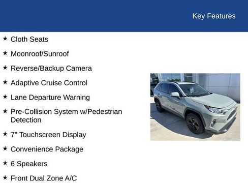 Used 2021 Toyota RAV4 XLE w/ Convenience Package FWD image 31