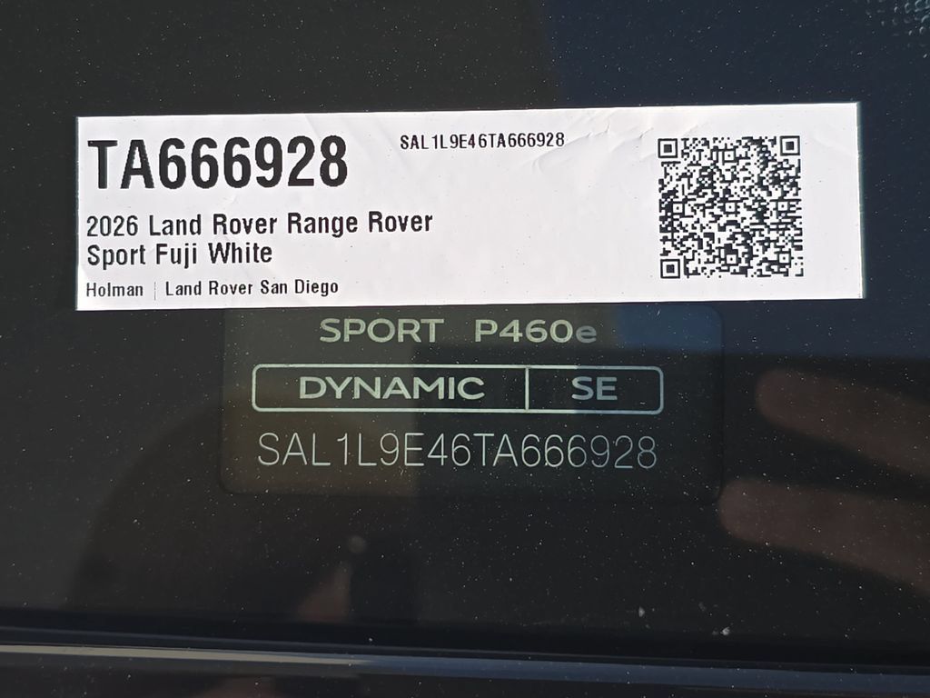 New 2026 Land Rover Range Rover Sport Dynamic SE AWD/4WD image 37