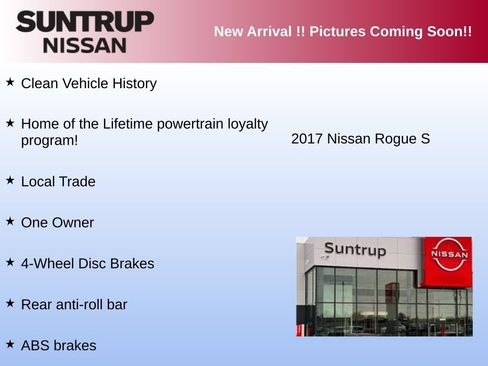 Used 2017 Nissan Rogue S FWD image 2