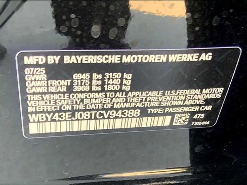 New 2026 BMW i7 eDrive50 image 18