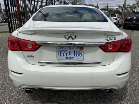 Used 2016 INFINITI Q50 Red Sport 400 AWD/4WD image 6