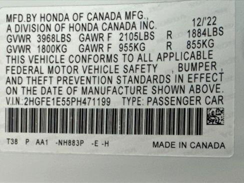 Used 2023 Honda Civic Si image 29