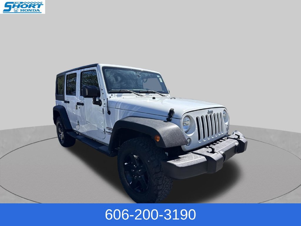 Used 2017 Jeep Wrangler Unlimited Sport w/ Quick Order Package 24S AWD/4WD image 3