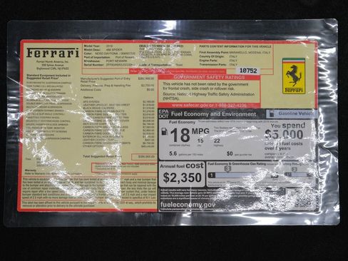 Used 2018 Ferrari 488 Spider RWD image 56