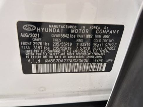 Used 2022 Hyundai Santa Fe Limited w/ Cargo Package AWD/4WD image 29