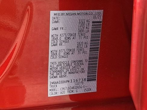 Used 2023 Nissan Titan PRO-4X w/ Pro-4x Convenience Package image 30