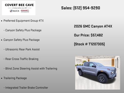 New 2026 GMC Canyon AT4X AWD/4WD image 32