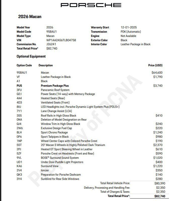 Certified 2026 Porsche Macan AWD/4WD image 14