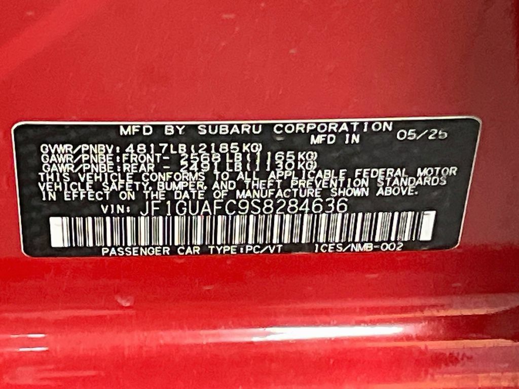 Used 2025 Subaru Impreza 2.0i Sport AWD/4WD image 29
