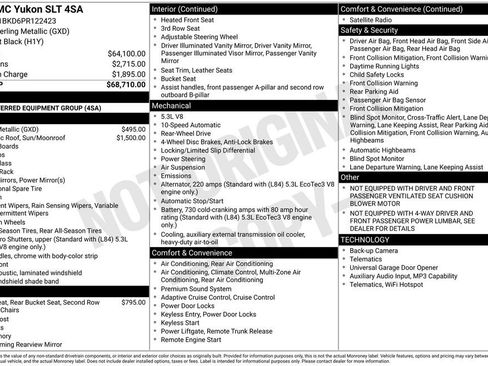 Used 2023 GMC Yukon SLT image 4