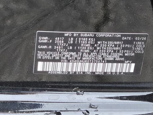 New 2026 Subaru Crosstrek 2.5i Wilderness AWD/4WD image 23