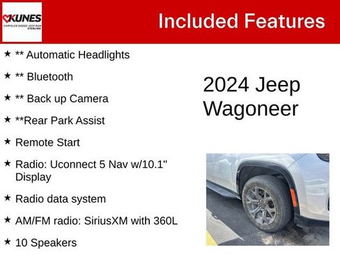 Used 2024 Jeep Wagoneer Series II AWD/4WD image 5