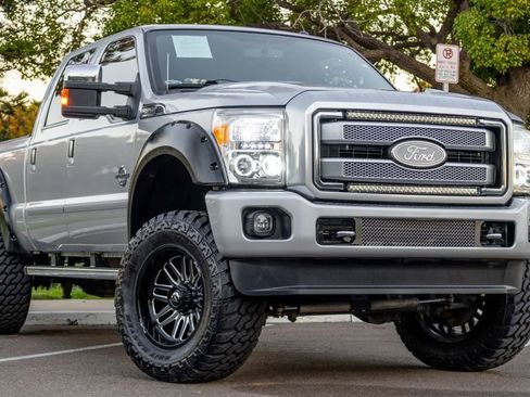 Used 2015 Ford F250 Platinum w/ FX4 Off-Road Package image 2