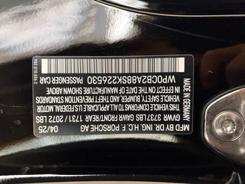 Certified 2025 Porsche 718 Boxster S RWD image 42