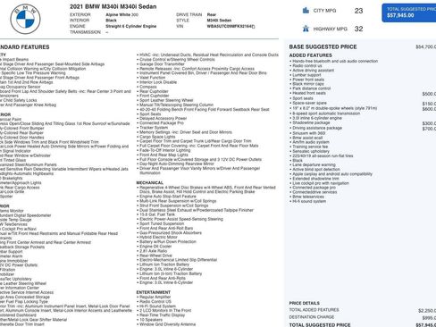 Used 2021 BMW M340i w/ Driving Assistance Package image 5